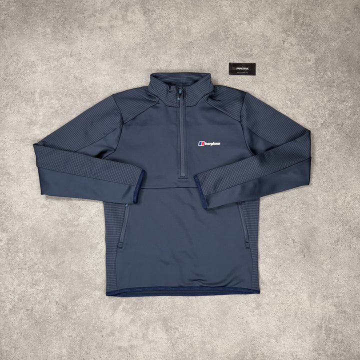 Berghaus Gridlock 1/4 Zip – Navy Blue