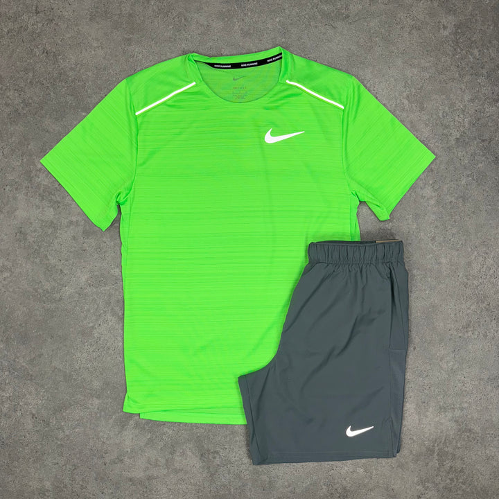 Nike Miler Set (Green/Grey)