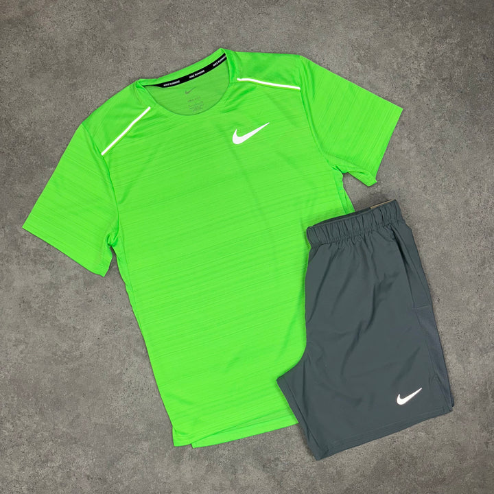 Nike Miler Set (Green/Grey)