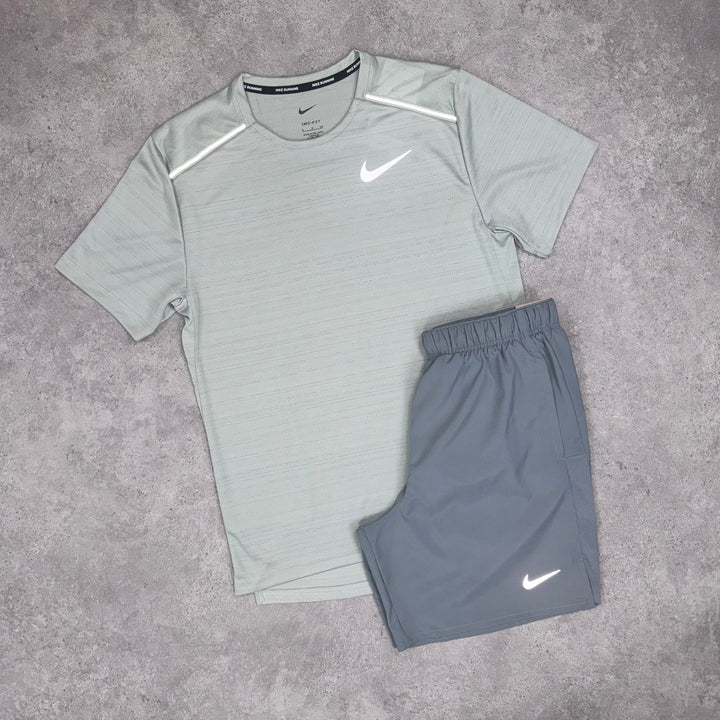 Nike Miler Set (Pale Green/Grey)