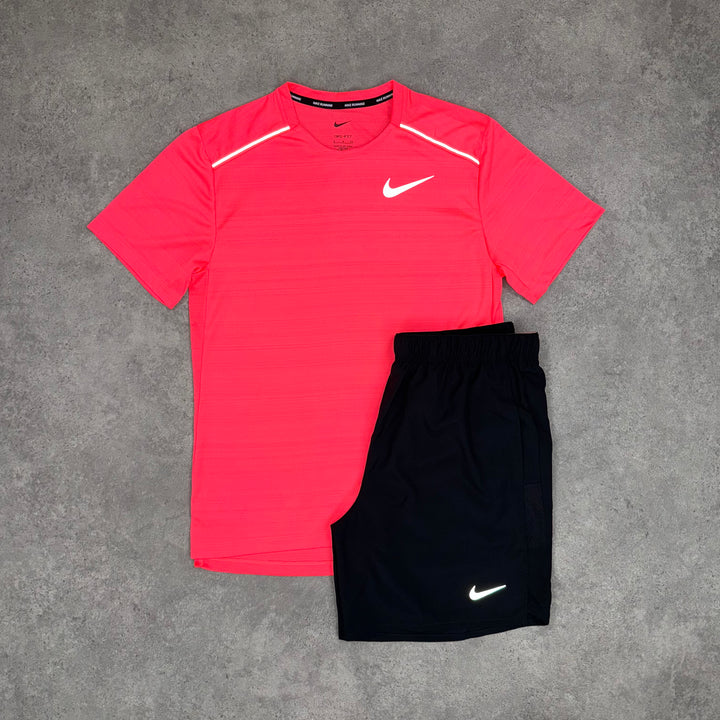 Nike Miler Set (Pink/Black)