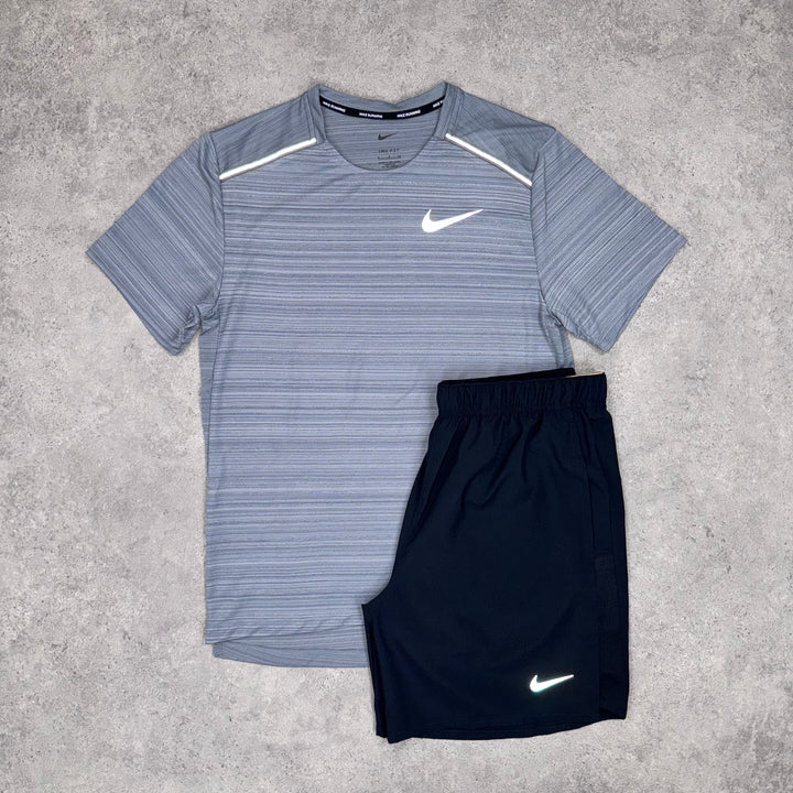 Nike Miler Set (Grey/Black)