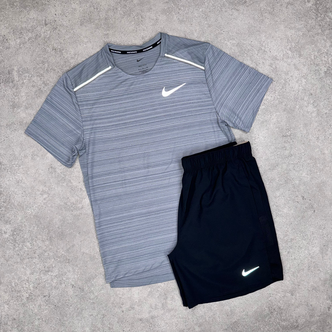 Nike Miler Set (Grey/Black)