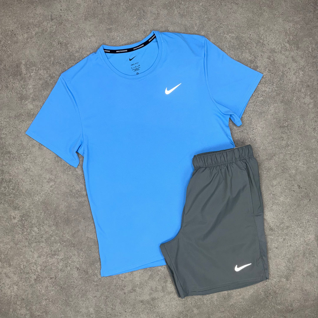 Nike Miler Set (Baby Blue/Grey)
