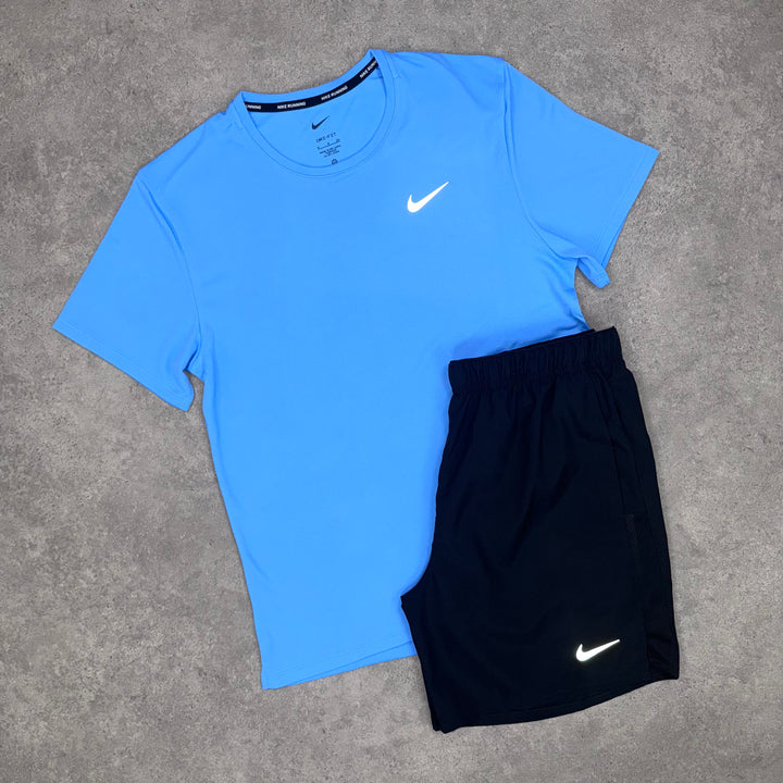 Nike Miler Set (Baby Blue/Black)