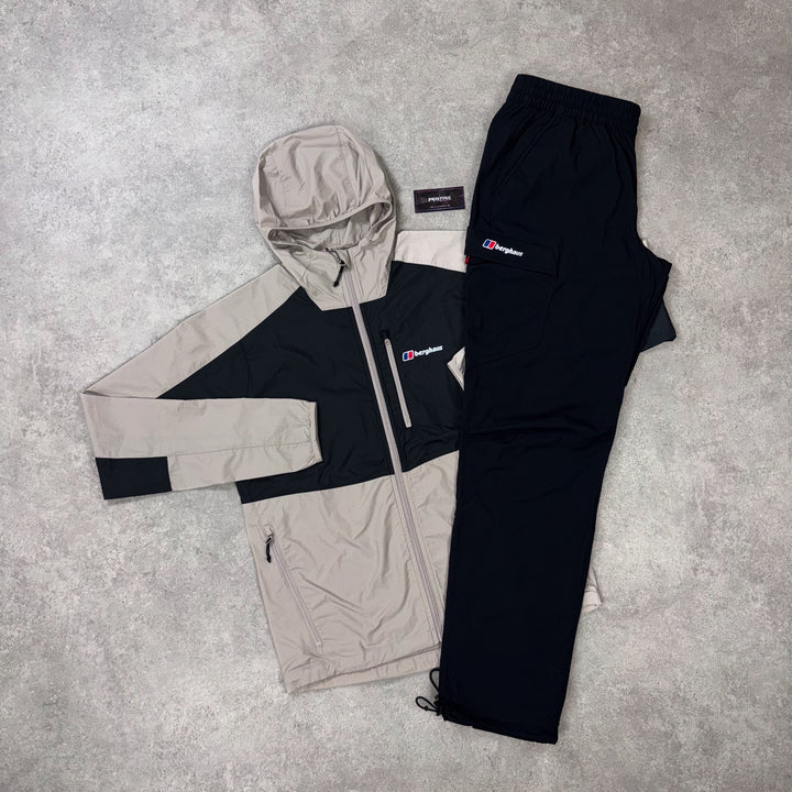 Berghaus Ridgeway Twin Set – Taupe Brown x Obsidian