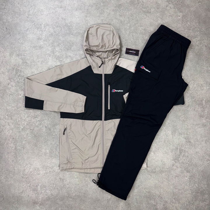 Berghaus Ridgeway Twin Set – Taupe Brown x Obsidian