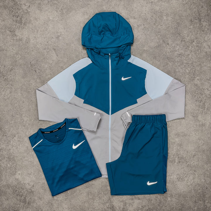 Nike Windrunner Tri Set – Abyss x Sky Blue x Ash Grey