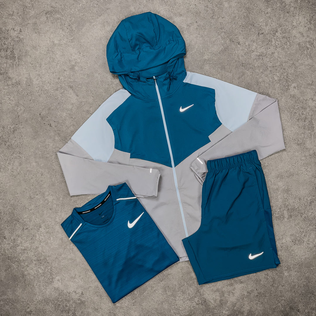 Nike Windrunner Tri Set – Abyss x Sky Blue x Ash Grey