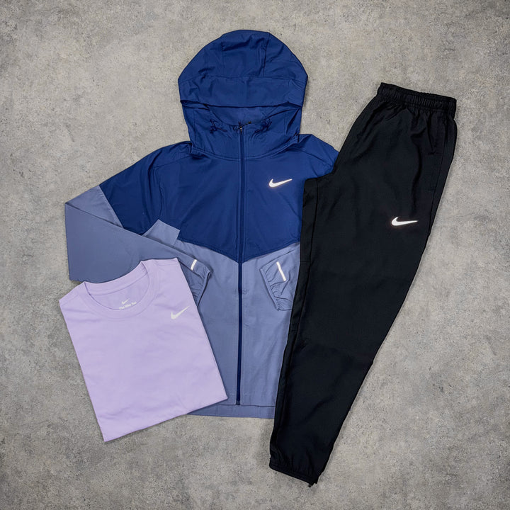 Nike Tri Set – Indigo x Black x Lilac