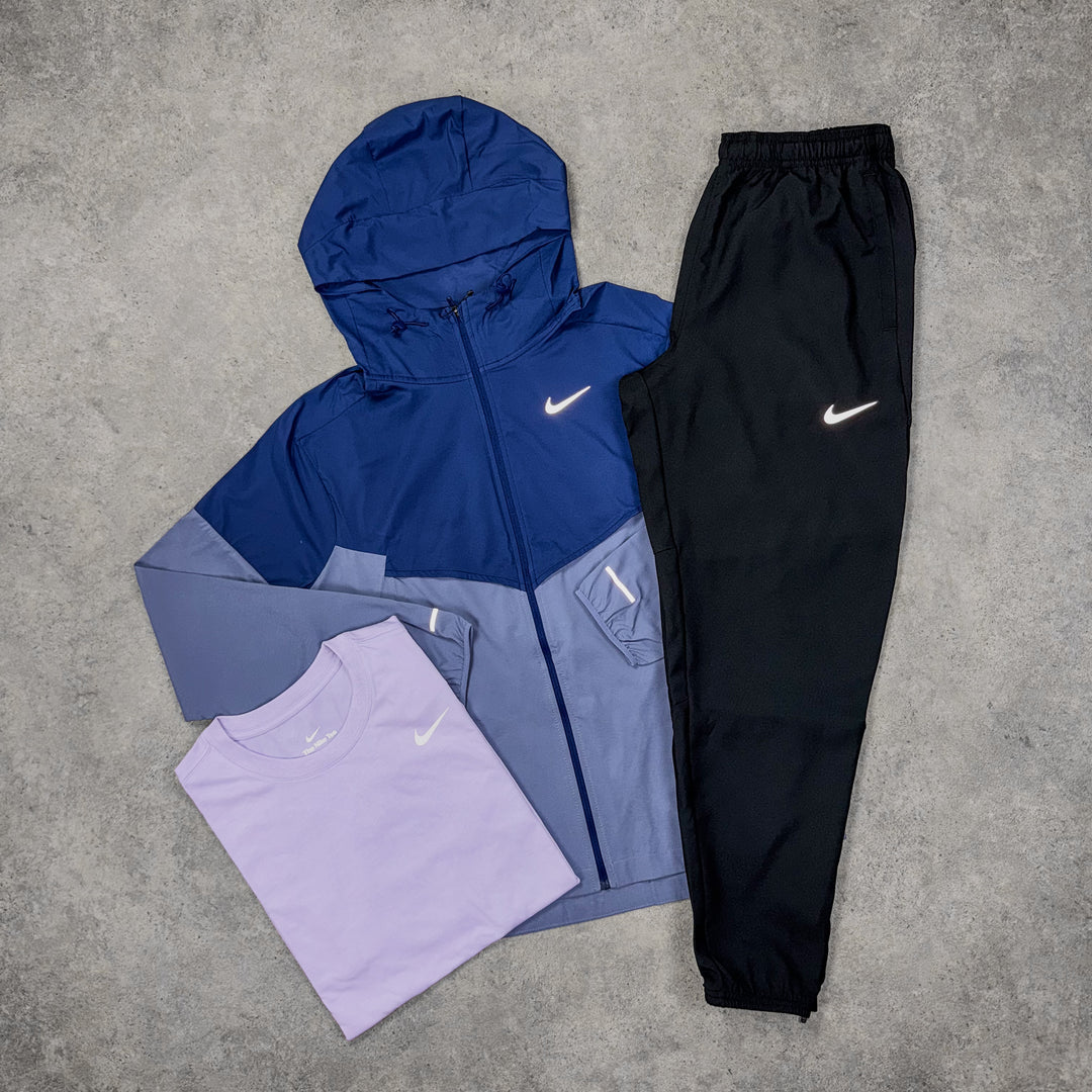 Nike Tri Set – Indigo x Black x Lilac