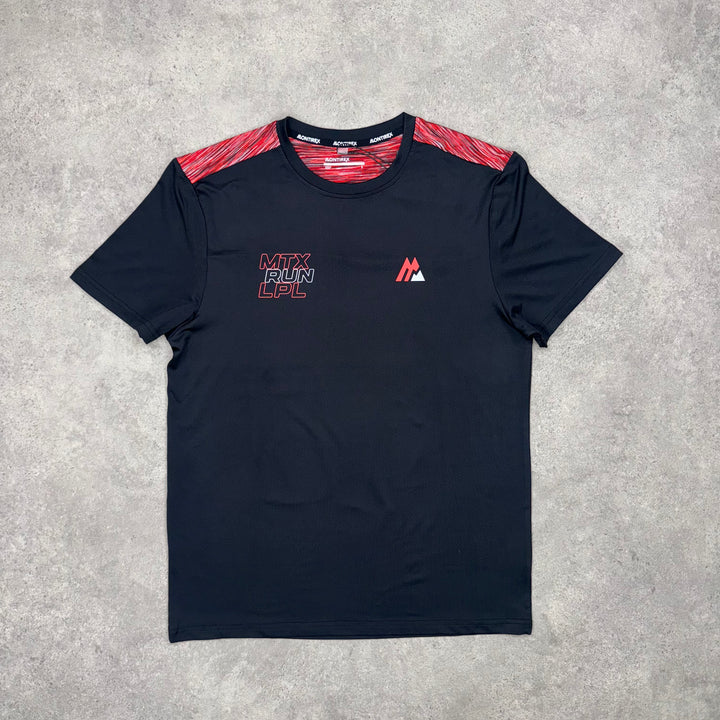 Montirex Run T-Shirt (Black/Red)