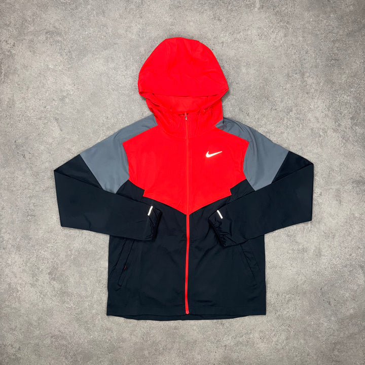 Nike Windrunner Jacket – Red x Iron Grey x Black