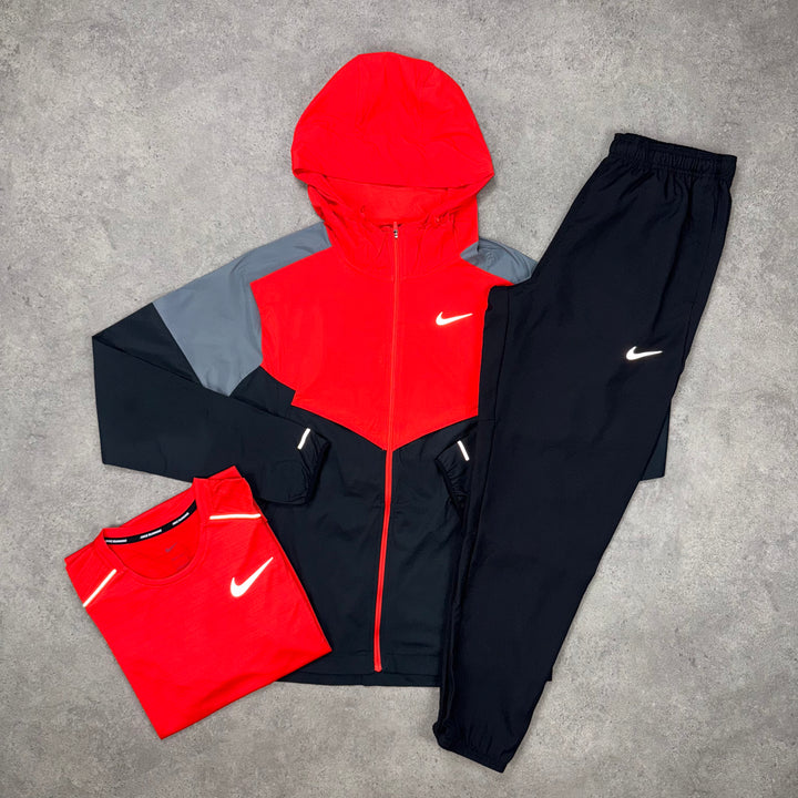Nike Signal Red Tri Set – Red x Black