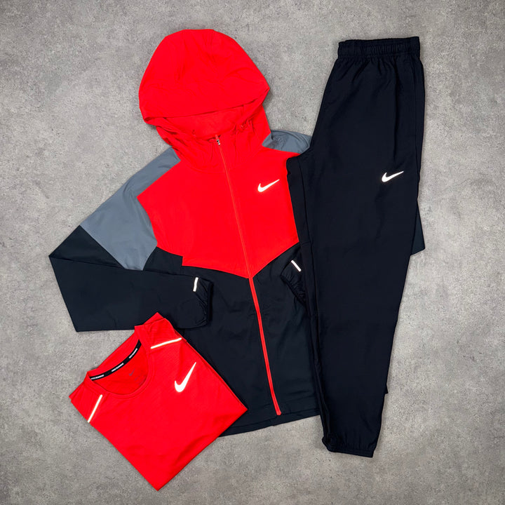 Nike Signal Red Tri Set – Red x Black