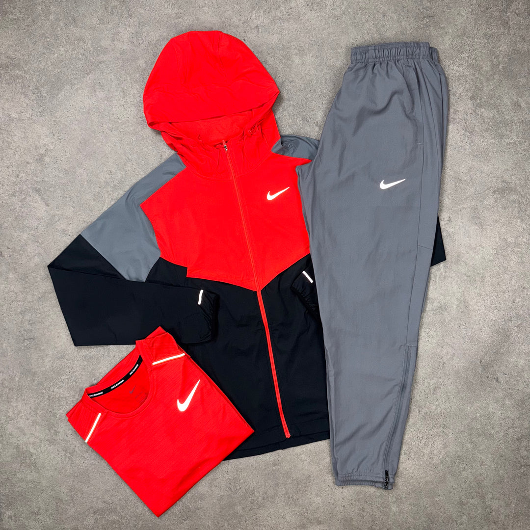 Nike Signal Red Tri Set – Red x Grey x Black