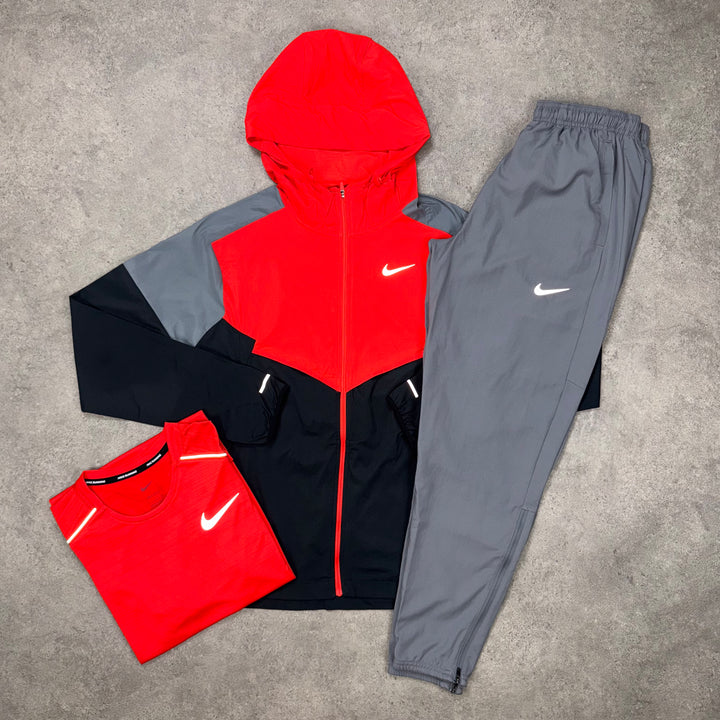 Nike Signal Red Tri Set – Red x Grey x Black