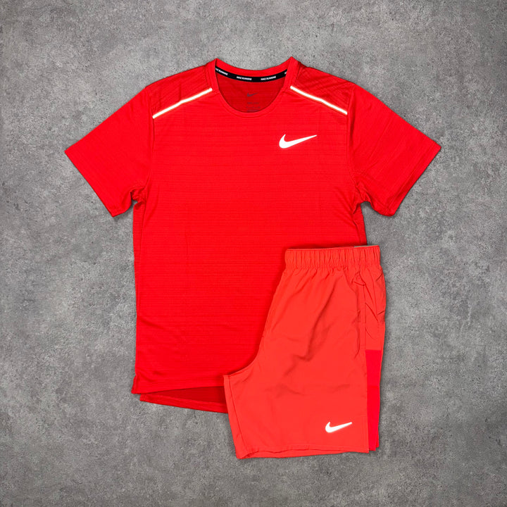 Nike Miler Set – Signal Red x Bright Crimson