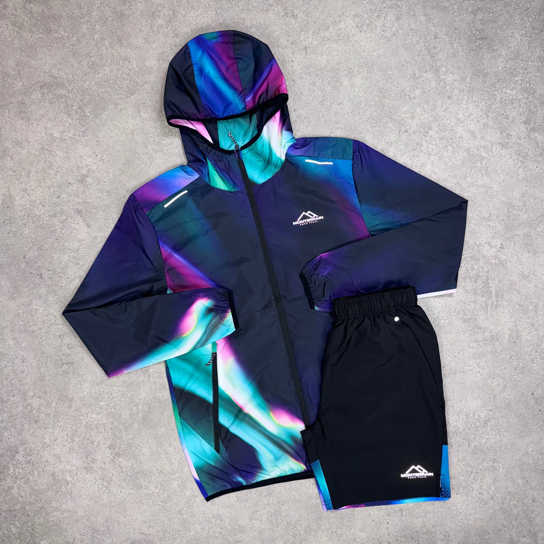 Monterrain Galaxy Short Set (Blue/Purple)