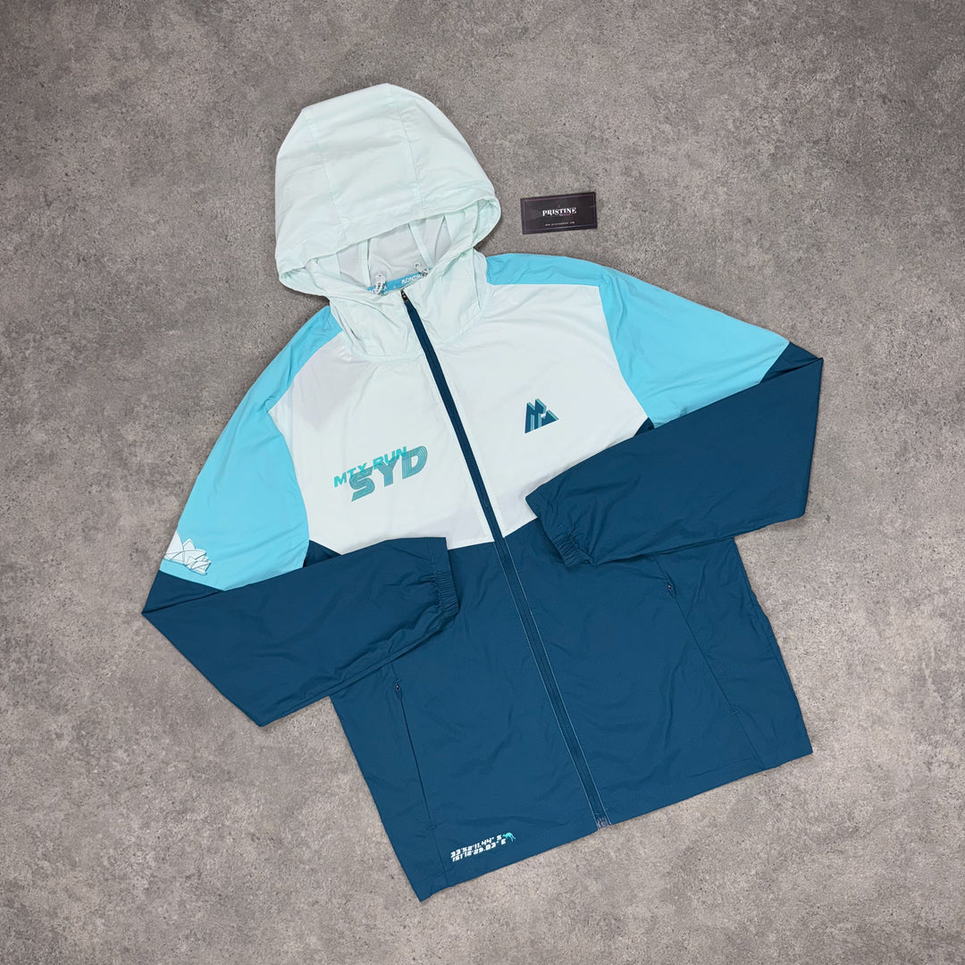 Montirex Mission Windbreaker – Arctic Ice x Deep Teal