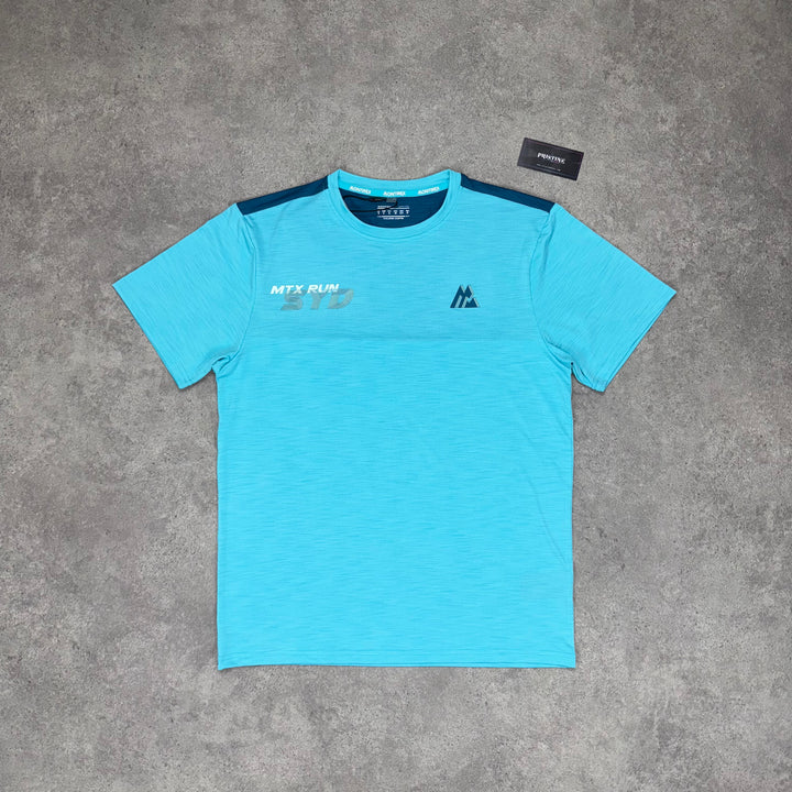 Montirex SYD Run Tee – Aqua Blue