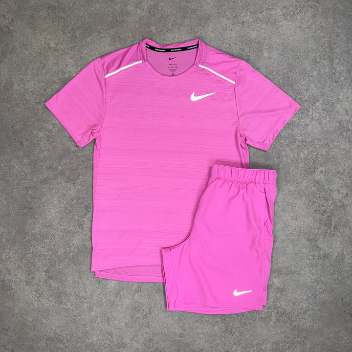 Nike Miler Set (Playful Pink)
