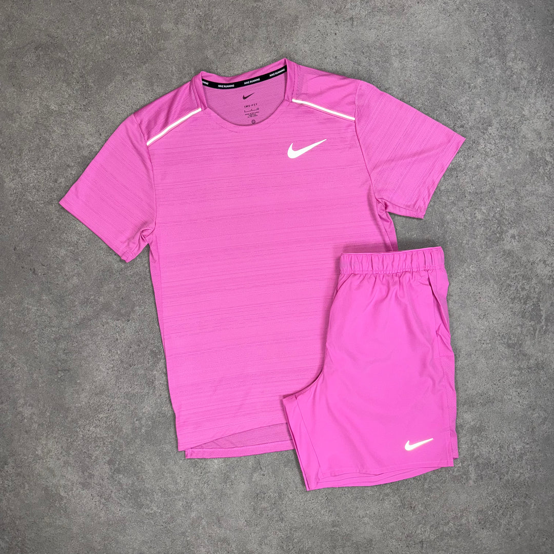 Nike Miler Set (Playful Pink)