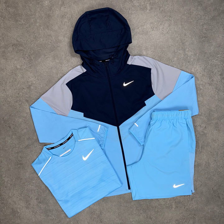 Nike Light Windrunner Shorts Tri Set (Baby-Blue)