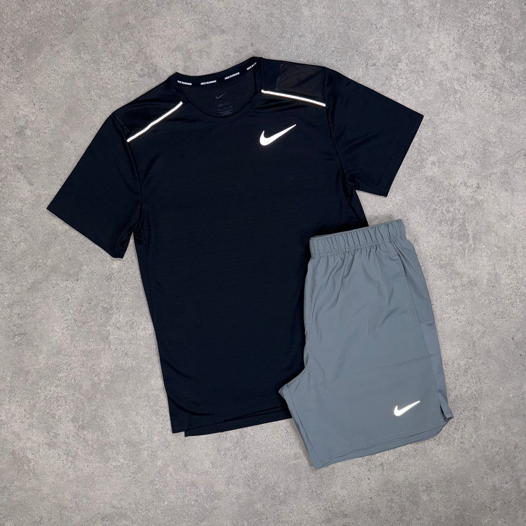 Nike Miler Set (Black/Grey)