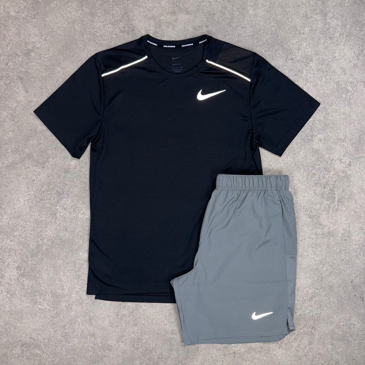 Nike Miler Set (Black/Grey)