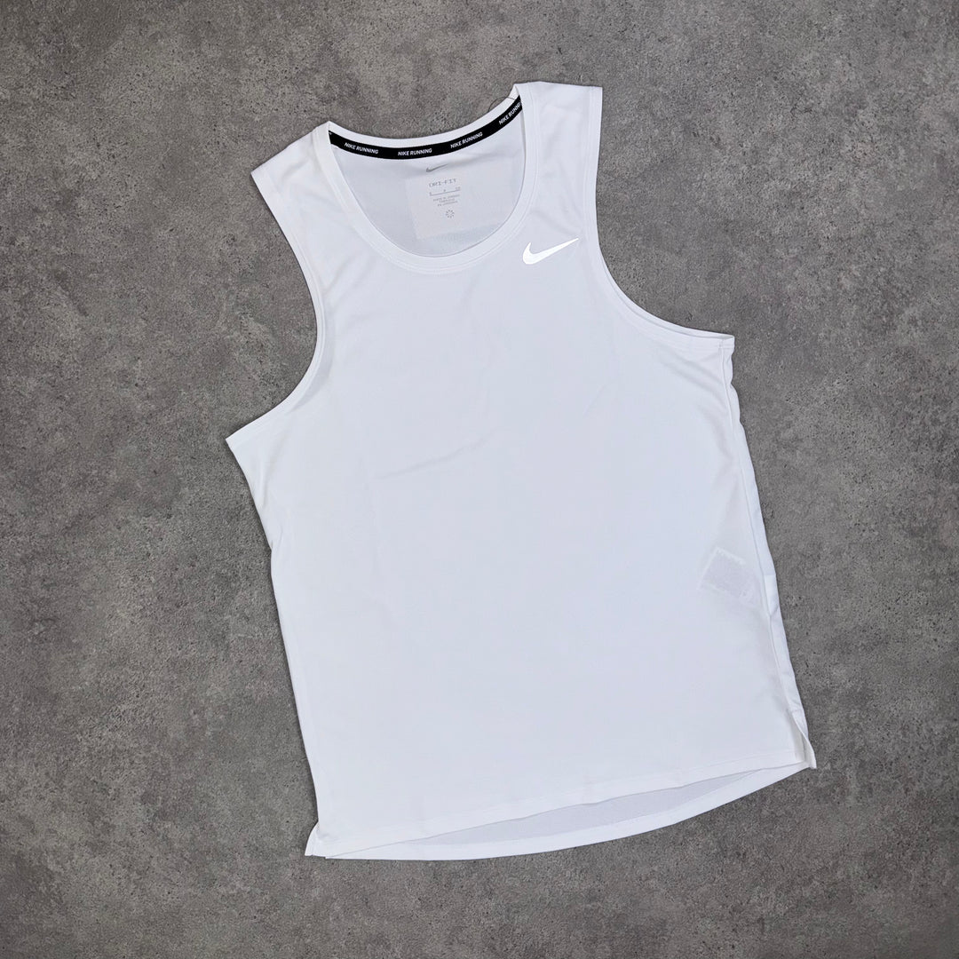 Nike Miler Tank Top (White)