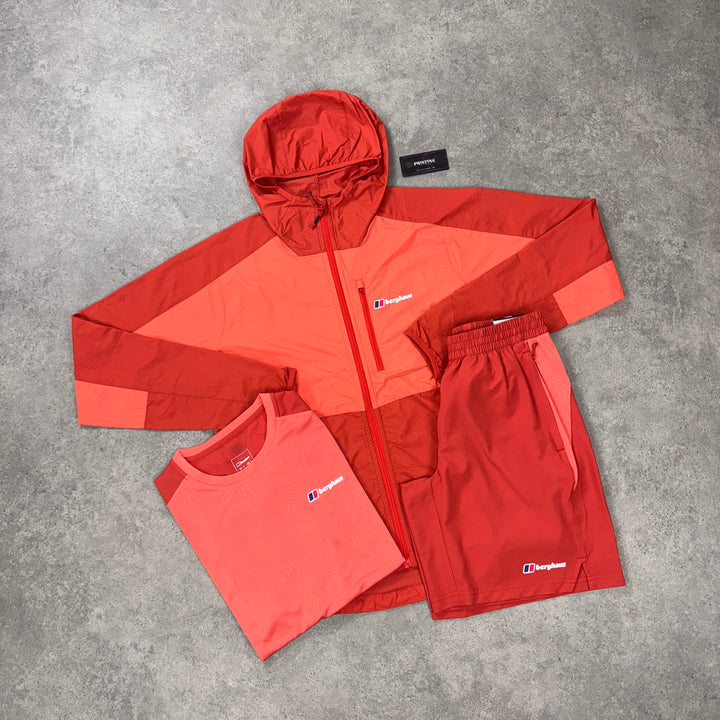 Berghaus Horizon Tri Short Set – Red