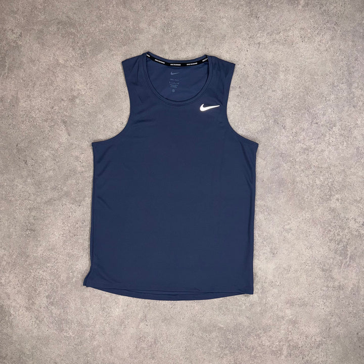 Nike Miler Tank Top (Navy-Blue)