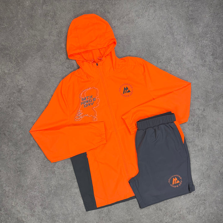 Montirex MTX City Windrunner Short Set (Grey/Orange)