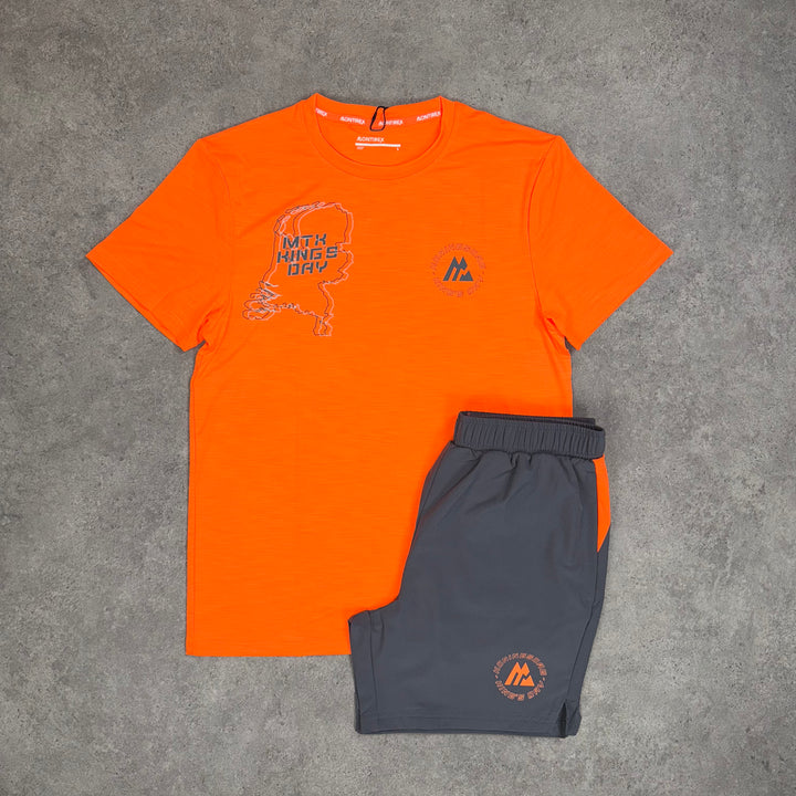 Montirex MTX City Short Set (Grey/Orange)