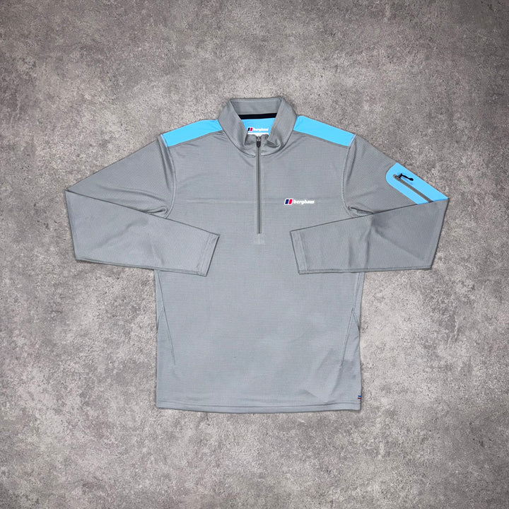 Berghaus Skyline Quarter-Zip – Grey x Sky