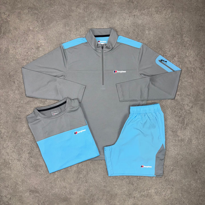 Berghaus Skyline Tri Short Set – Charcoal x Sky