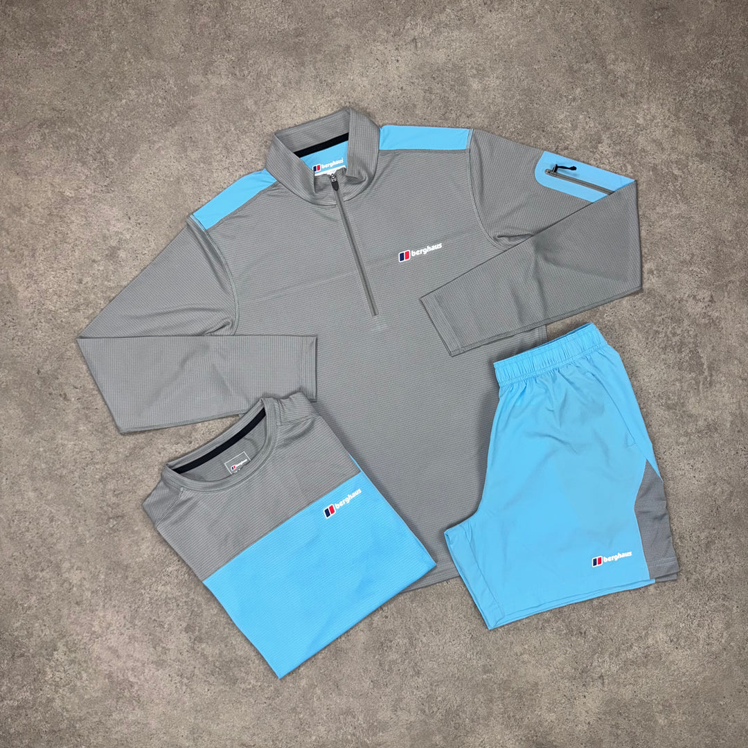 Berghaus Skyline Tri Short Set – Charcoal x Sky
