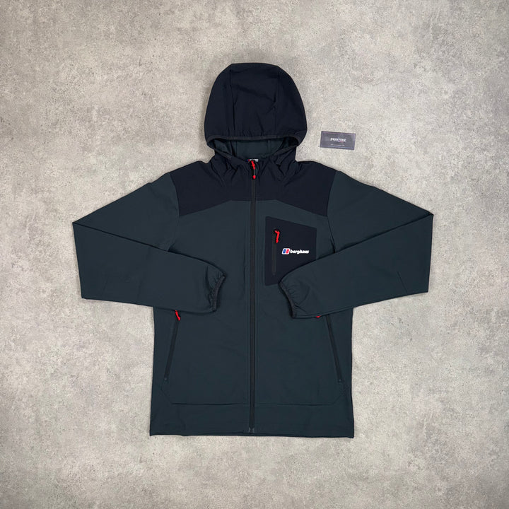 Berghaus Apex Hooded Jacket – Obsidian x Midnight
