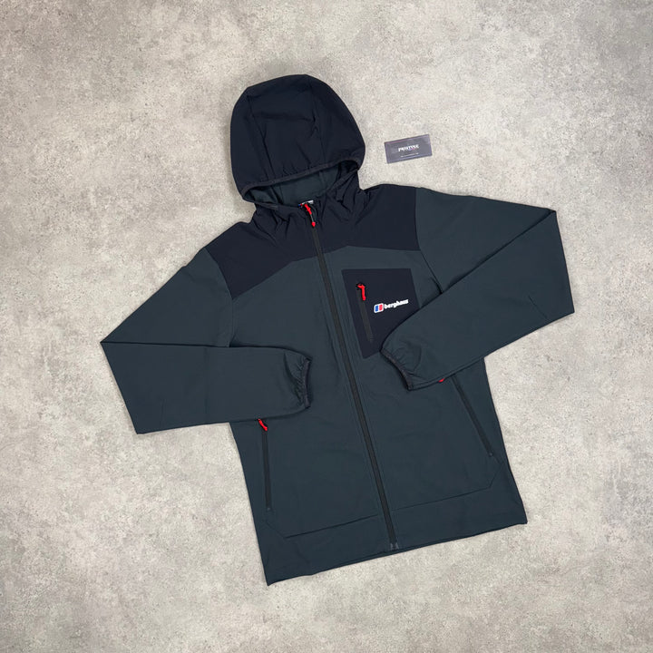 Berghaus Apex Hooded Jacket – Obsidian x Midnight