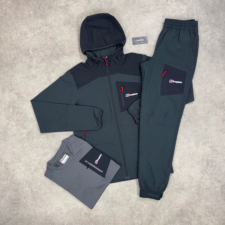Berghaus Apex Tri Pant Set – Obsidian x Graphite Grey x Black