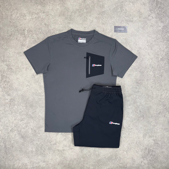 Berghaus Apex Duo Short Set – Graphite x Obsidian