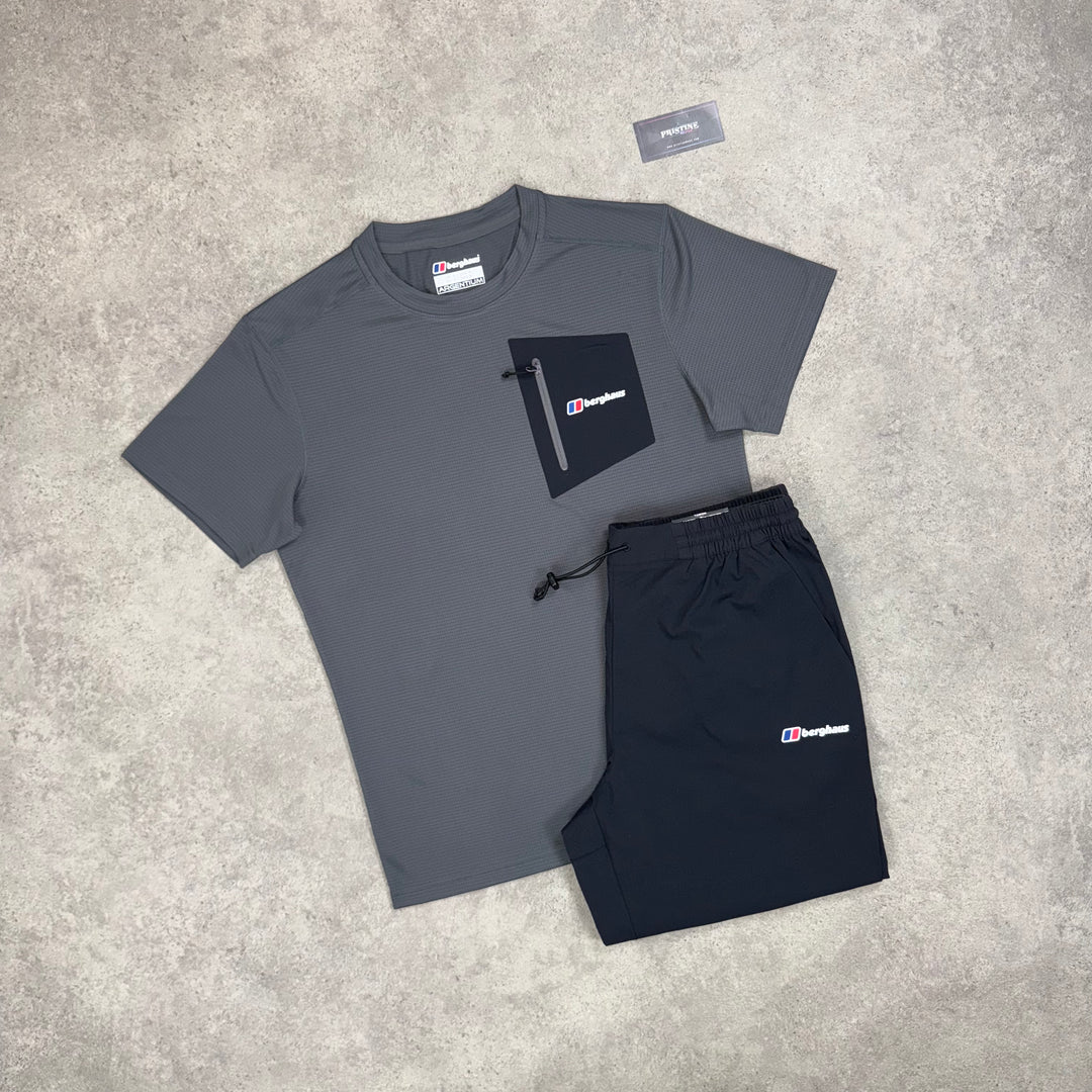 Berghaus Apex Duo Short Set – Graphite x Obsidian
