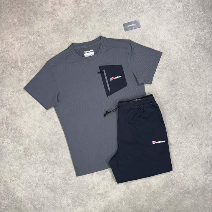Berghaus Apex Duo Short Set – Graphite x Obsidian