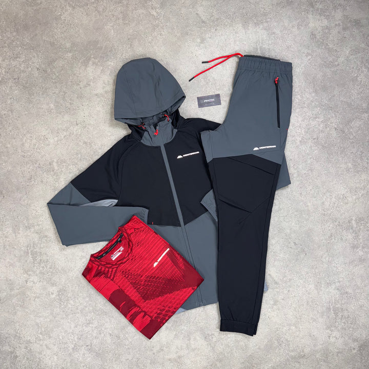 Monterrain Redline Tri Set – Graphite x Black x Crimson