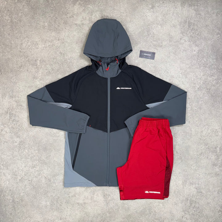 Monterrain Redline Duo Set – Graphite x Black x Crimson
