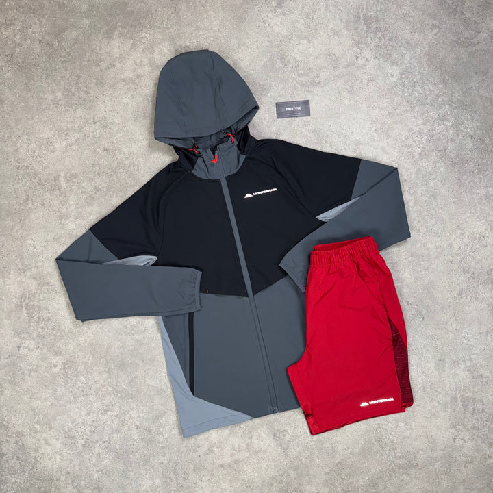 Monterrain Redline Duo Set – Graphite x Black x Crimson