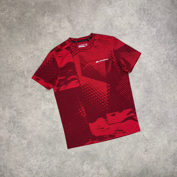 Monterrain Redline Tee – Crimson