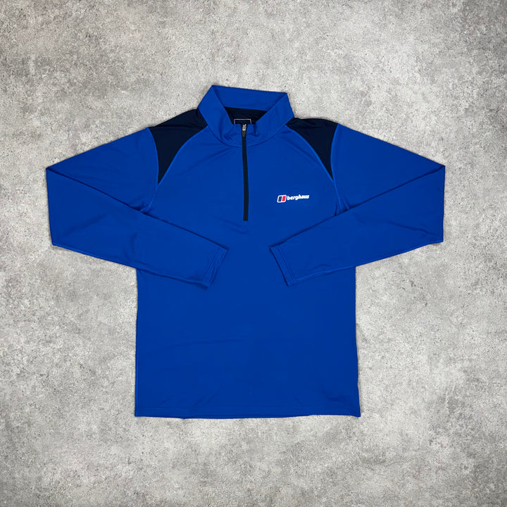 Berghaus Wayside Tech 1/4 Zip (Electric-Blue)