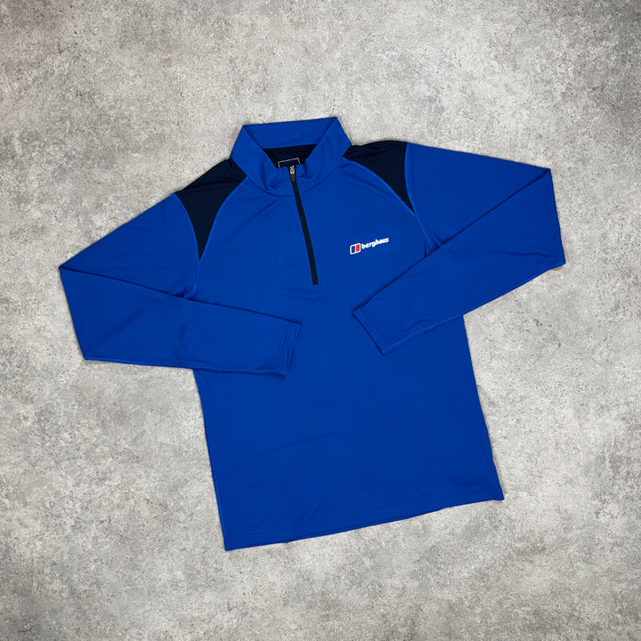 Berghaus Wayside Tech 1/4 Zip (Electric-Blue)